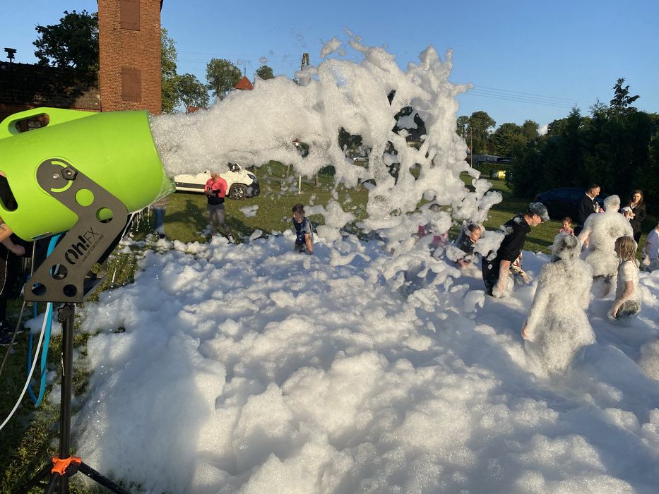 Krowa do dojenia na Twoj event. Piana party-dmuchańce.