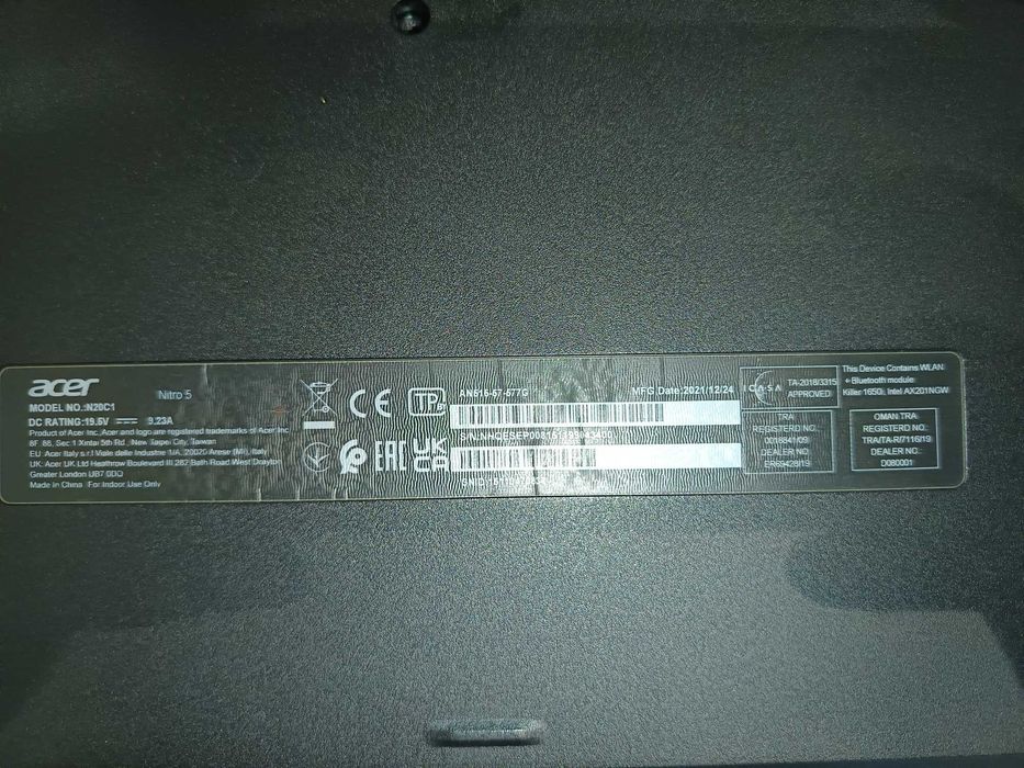 Acer Nitro 5 gamingowy