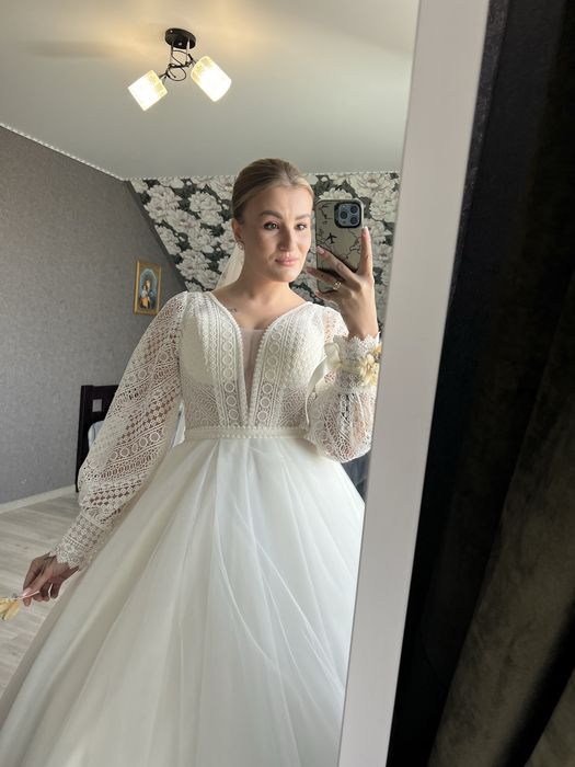 Весільне плаття розміру м