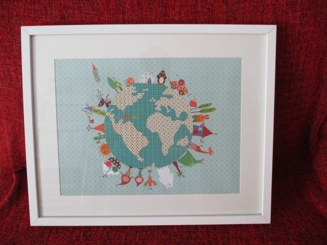 Quadro com moldura branca64862027848577121