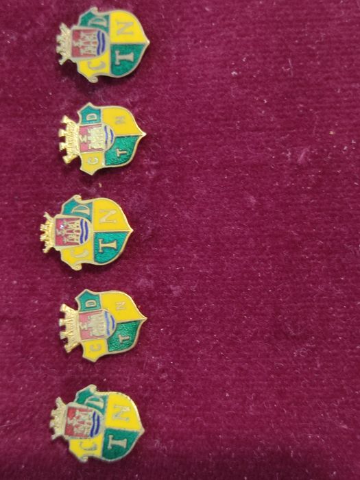 Pin / emblema 5x do CD Torres Novas