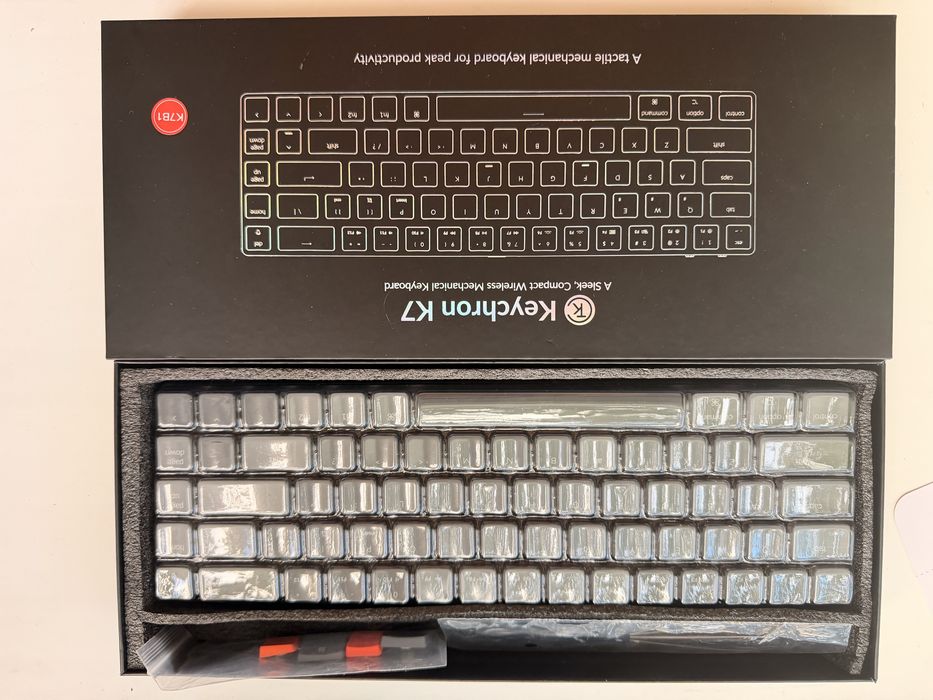 Клавіатура Keychron k7 low profil