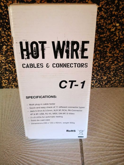 Testador de Cabos Hot Fire CT1 ( novo )