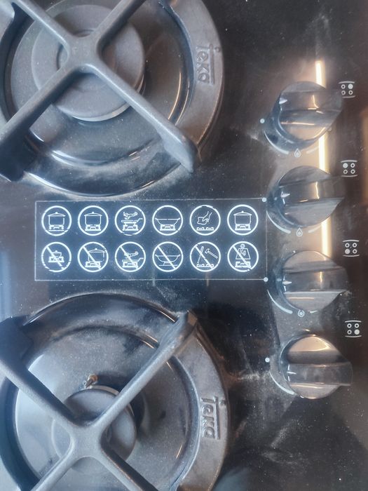 Placa de cozinha a gás