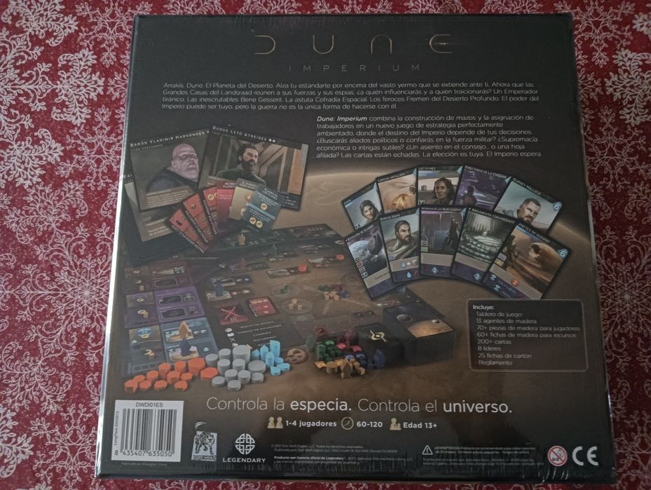 Dune: Imperium - Jogo de Tabuleiro (Novo, Selado, Espanhol)