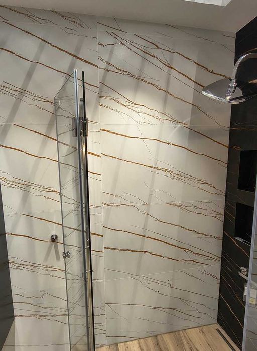Gres Marquina white 60x120 lappato biały gres złote żyły miedź super