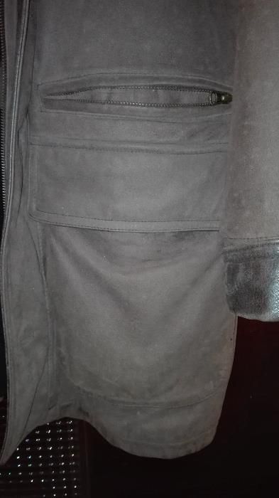 casaco couro CORTEFIEL