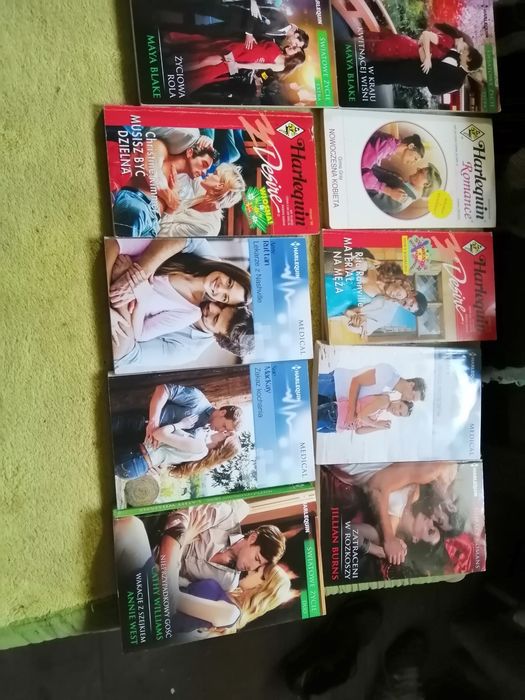 Książki harleqin 68 szt.