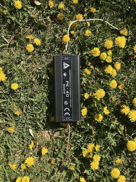 Przetwornica napięcia 24V/12V PE-40 500W