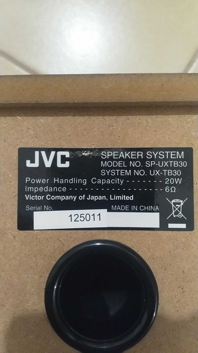 kolumny głośnikowe JVC UX-TB30