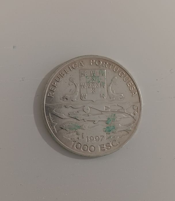 Moeda Ref. 4: Moeda 1000 escudos de 1997