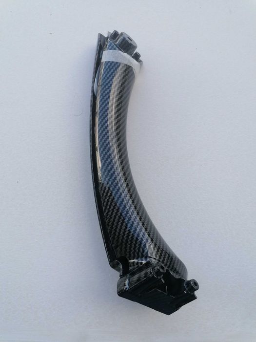 Par Puxadores de Porta Interior Bmw Fibra de Carbono