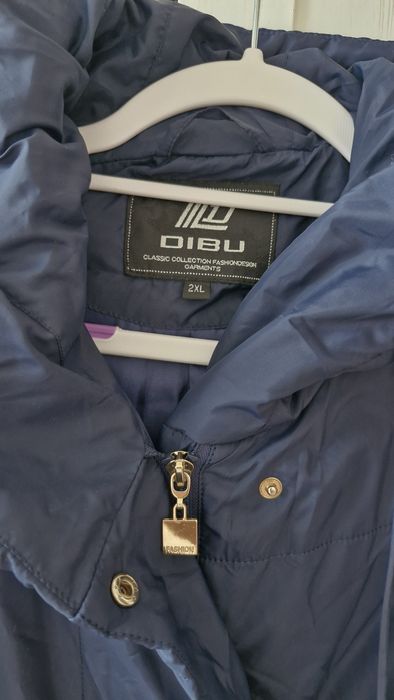 Куртка чорна синя