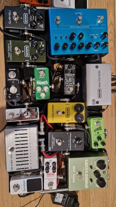 Педалі ефектів Way Huge, Fender, TC Electronic, Mooer, Mosky