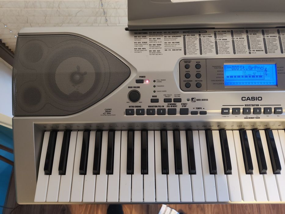 Keyboard Casio CTK-900 | BARDZO DOBRY STAN | Stojak, Zasilacz, Instrukcja