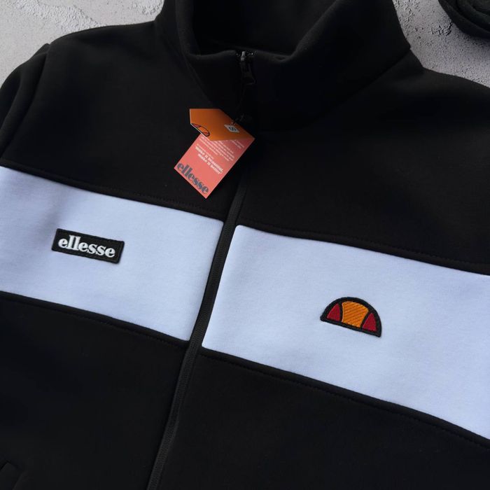 Чоловічий зимній спортивний костюм еліс на флісі Ellesse [S,M,L,XL,XXL] + шкарпетки в подарунок!