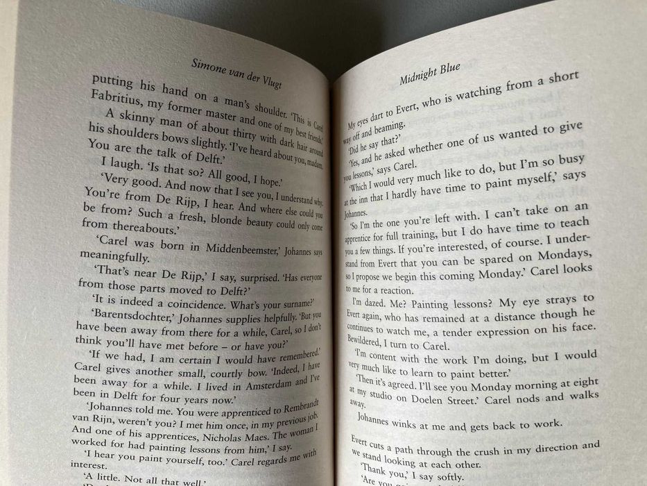 Midnight Blue, by Simone Van Der Vlugt