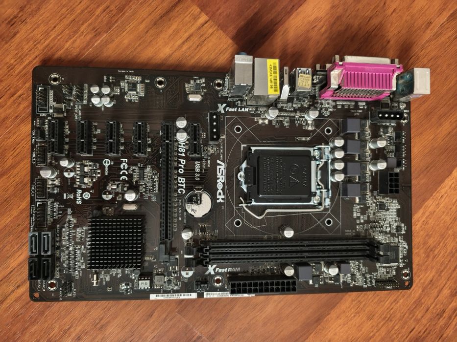 AsRock H81 Pro BTC (s1150)+ G1840