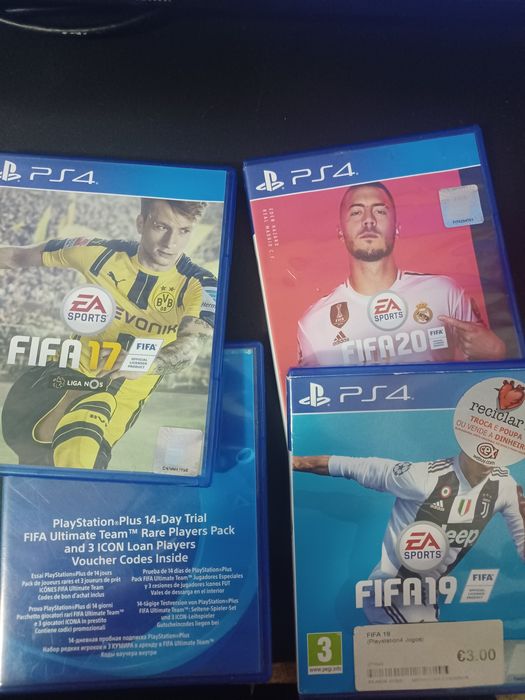 FIFA 17,18,19 e 20