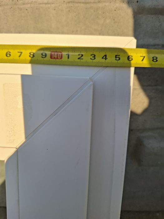 Okno białe PCV 146.5/143.5