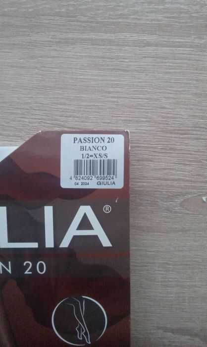 Чулки с широким кружевом Passion 20 Giulia