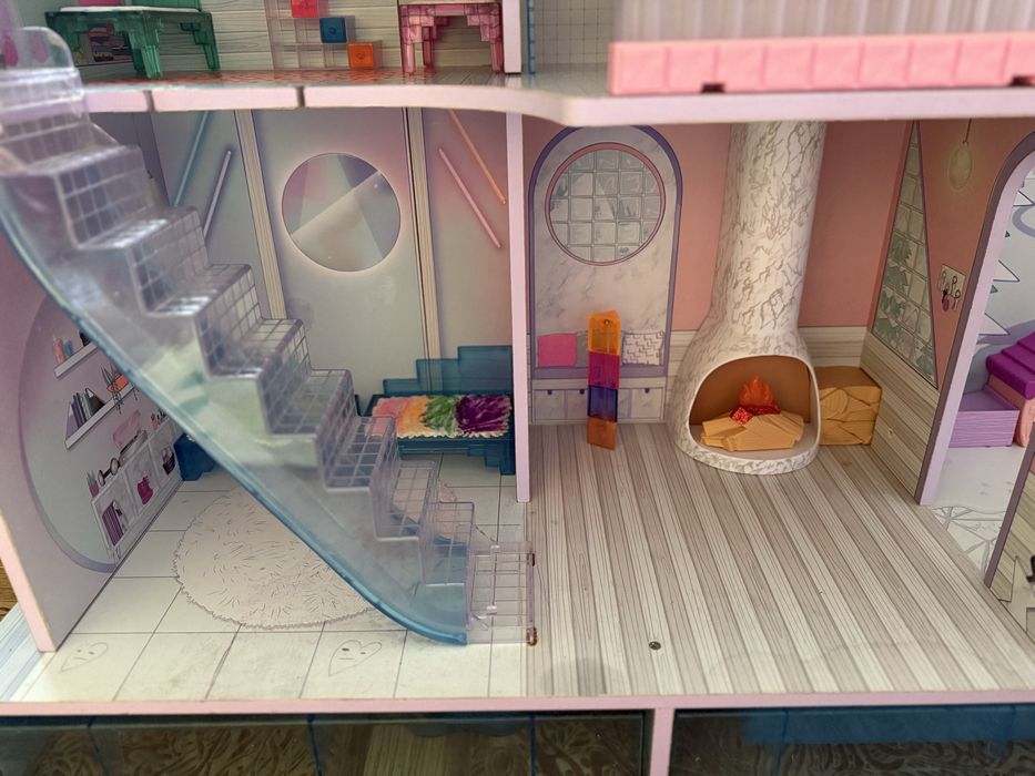 Зимовий будинок лол Шале лол ляльковий будинок лол surprise лялька