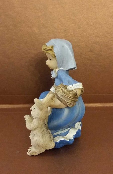 Antyk Figurka Figura Rzeźba Kopciuszek FARO Lucchesi Italy WYPRZEDAŻ !