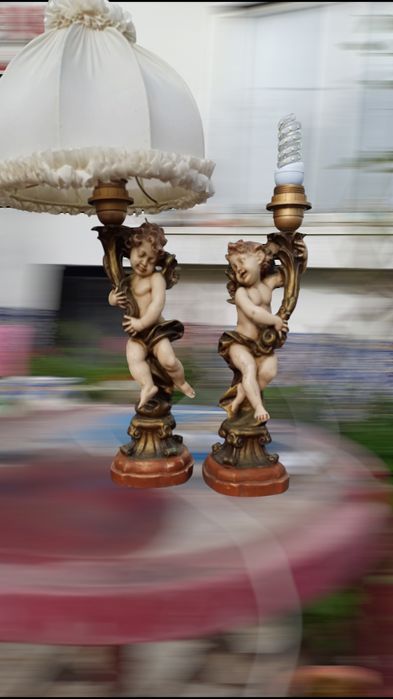 Candeeiros de mesa vintage