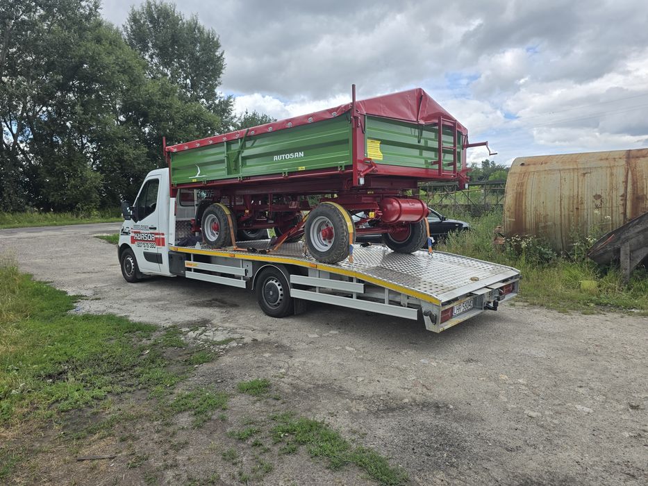 Transport autolawetą  zapraszam