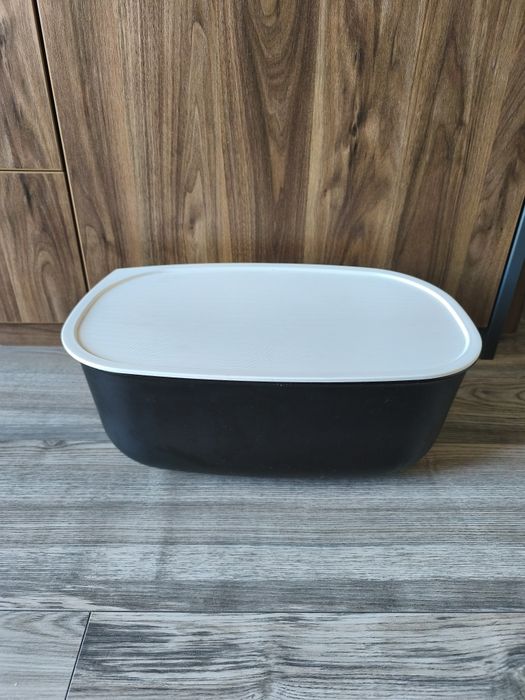 Chlebak z deską dwukolorowy pojemnik na chleb