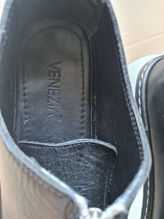 Buty skórzane Venezia