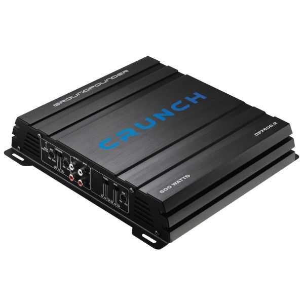 Wzmacniacz Crunch GPX600.2  300W RMS/ 4ohm dwukanałowy  / Bas Audio