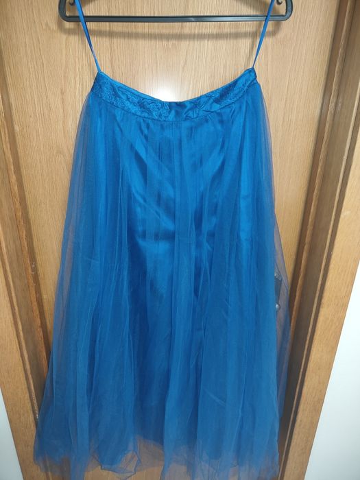 Vestido de cerimónia azul