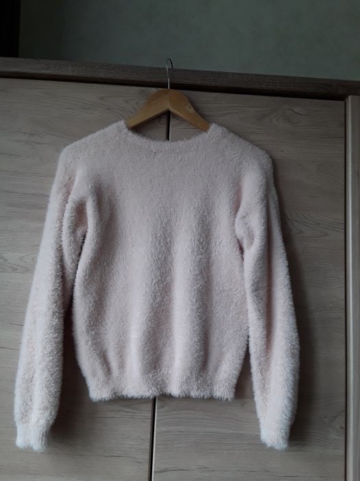 Джемпер ангора-полиамид 'пудровая', Reserved, размер 44