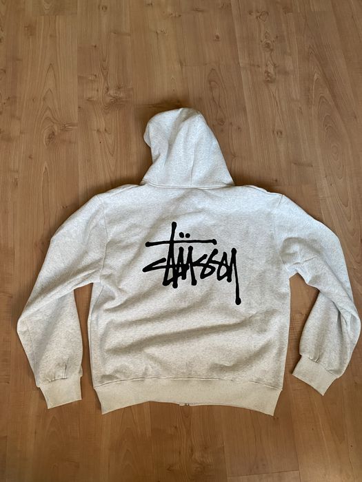 Szara bluza stussy