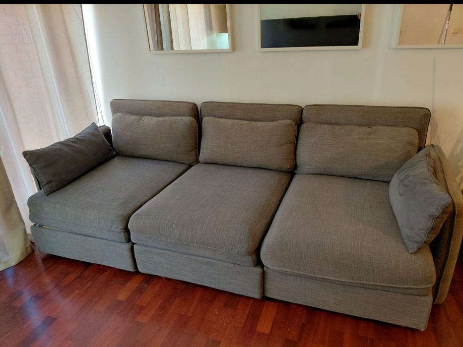 Sofá de sala por módulos