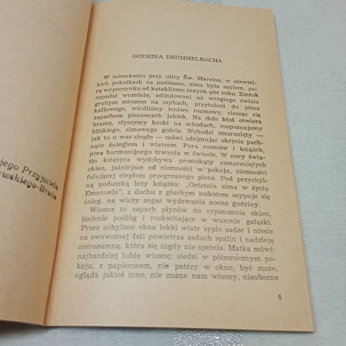 Koniec szczęśliwej epoki. B.Dziekan