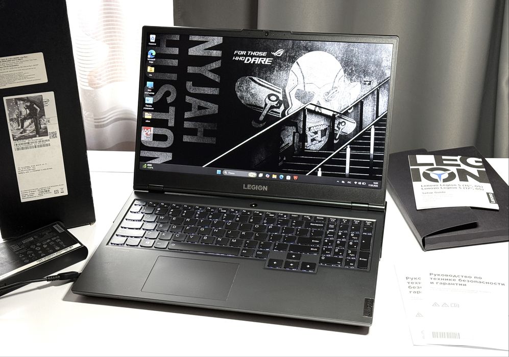 Lenovo Legion 15.6/GTX1650Ti-4GB/144hz/512GB/i5-10th/Гарантия 30д.