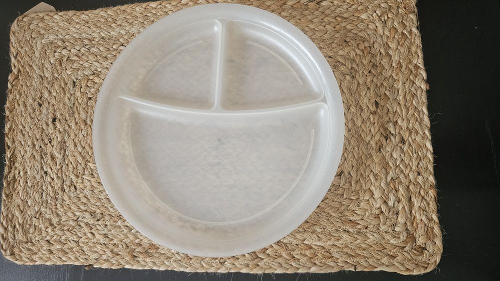 Prato tupperware para microondas