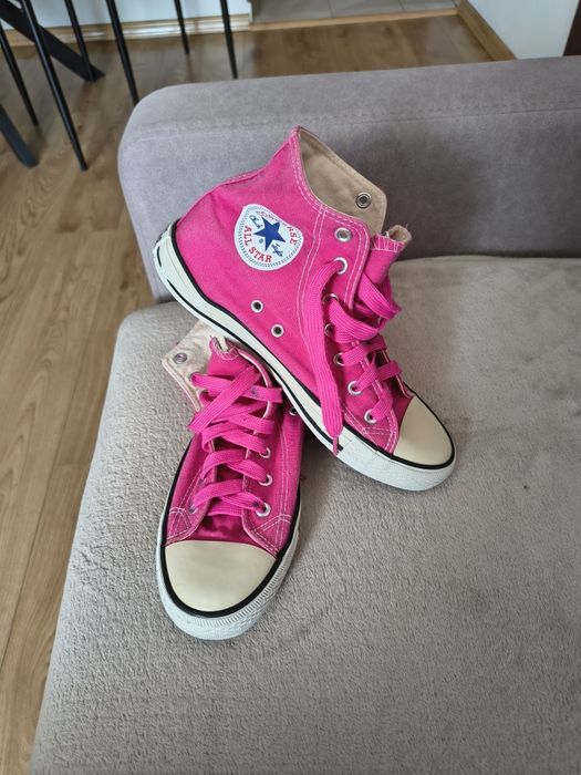 Trampki convert różowe 38