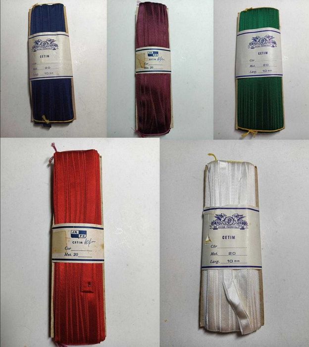 Fitas de Cetim Vintage – 20 Metros / 10mm