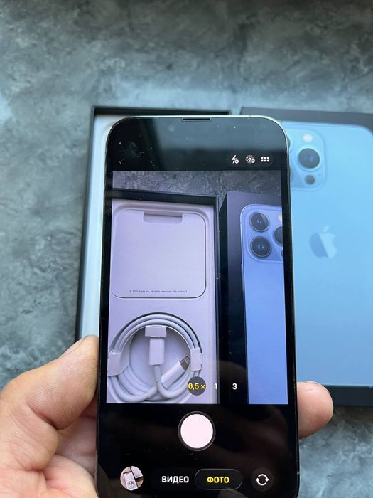 Айфон 13 про 128 GB blue