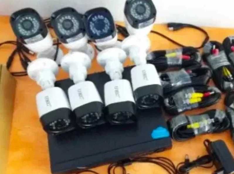 Регистратор набор на 8 камер видеонаблюдения уличный комплект камер