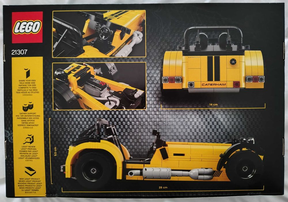 LEGO Ideas 21307 Caterham Seven 620R – Novo, Selado e Raro! Lumiar • OLX.pt
