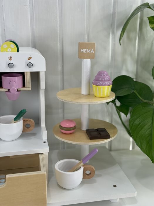 Деревʼяний набір баристи