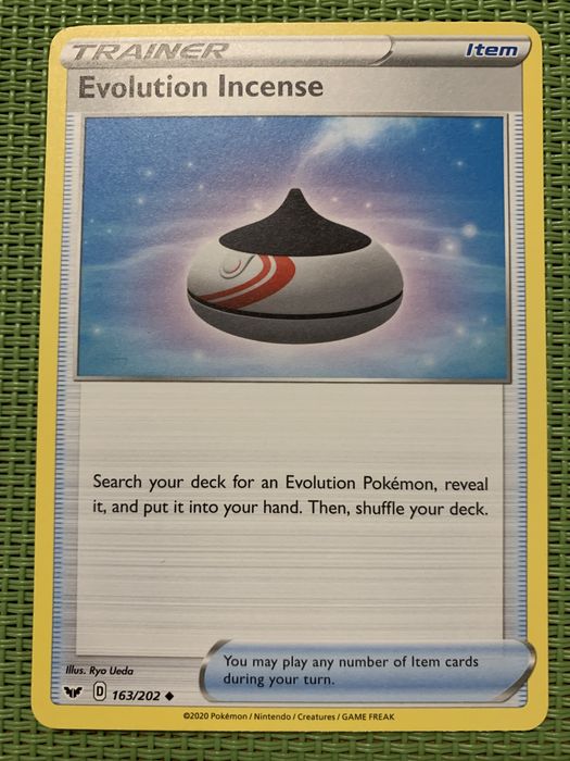 Carta Pokémon - Evolution Incense