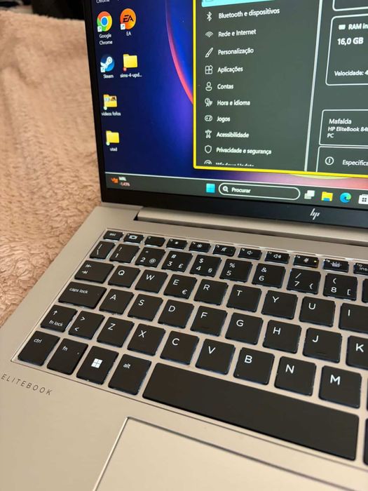 HP EliteBook 840 G9 | i7-1265U | 16GB RAM | Thunderbolt 4 | Wi-Fi 6 | Como Novo