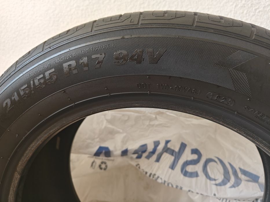 Продам шини Kumho Solus TA21 215/55/17
