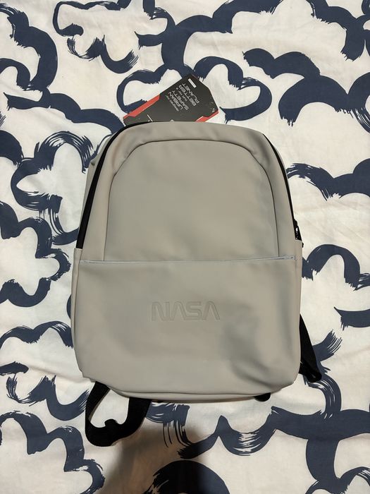 Plecak mały nasa 10L biały/ecru/beżowy/szary