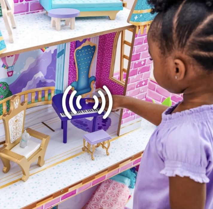 Ляльковий будинок  KIDKRAFT PRINCESS CASTLE LIGHT and sound